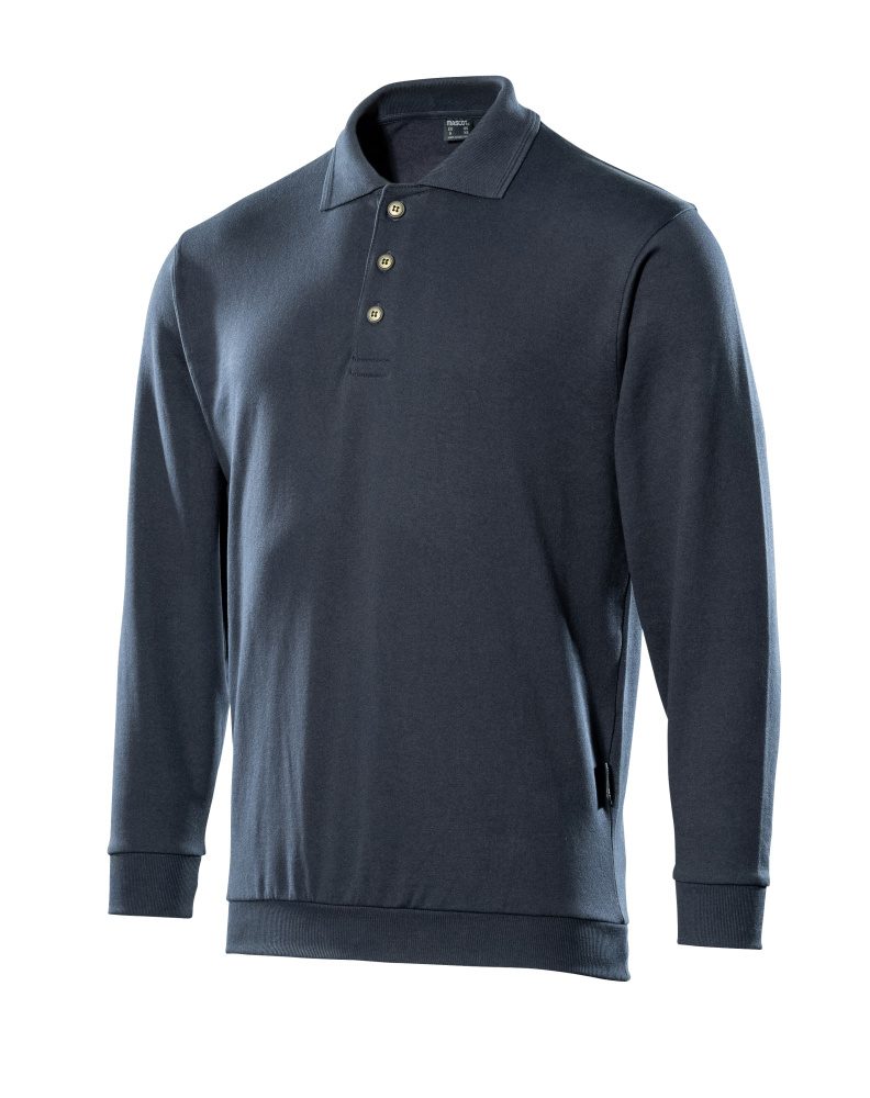 Mascot Trinidad Crossover Polo-Sweatshirt – schwarzblau