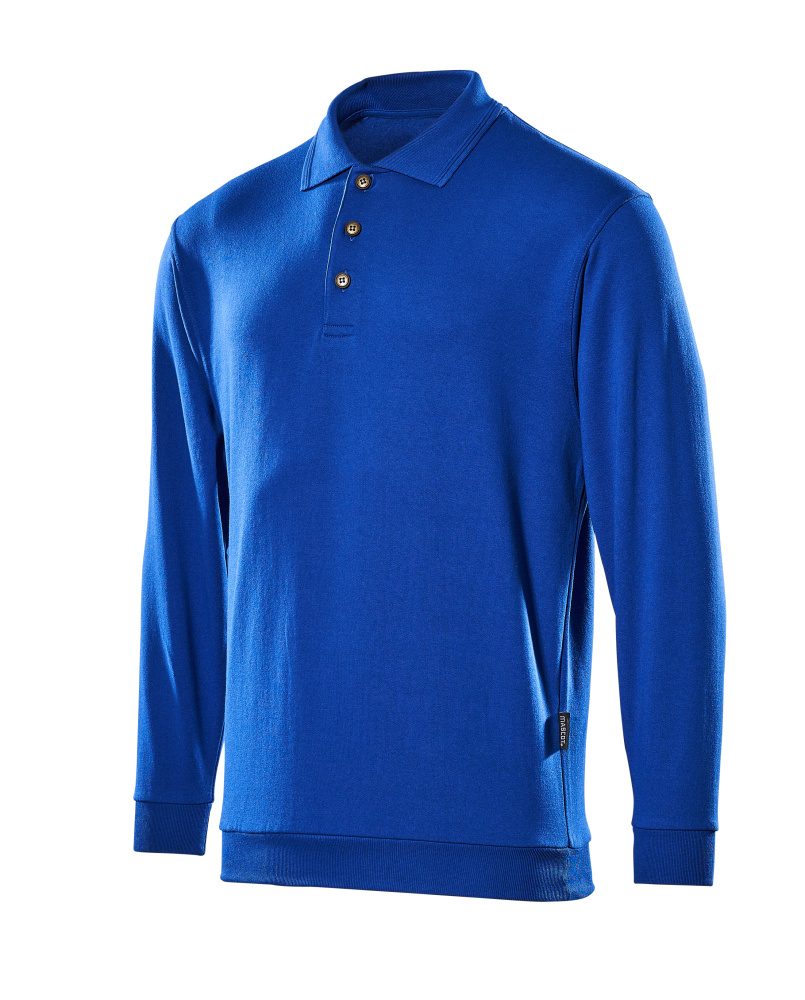 Mascot Trinidad Crossover Polo-Sweatshirt – kornblau