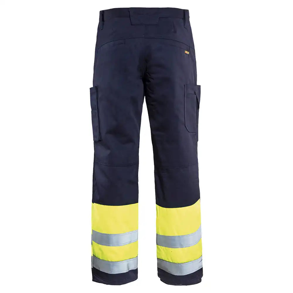 Blåkläder 1869 Multinorm-Winter-Bundhose gelb – gelb