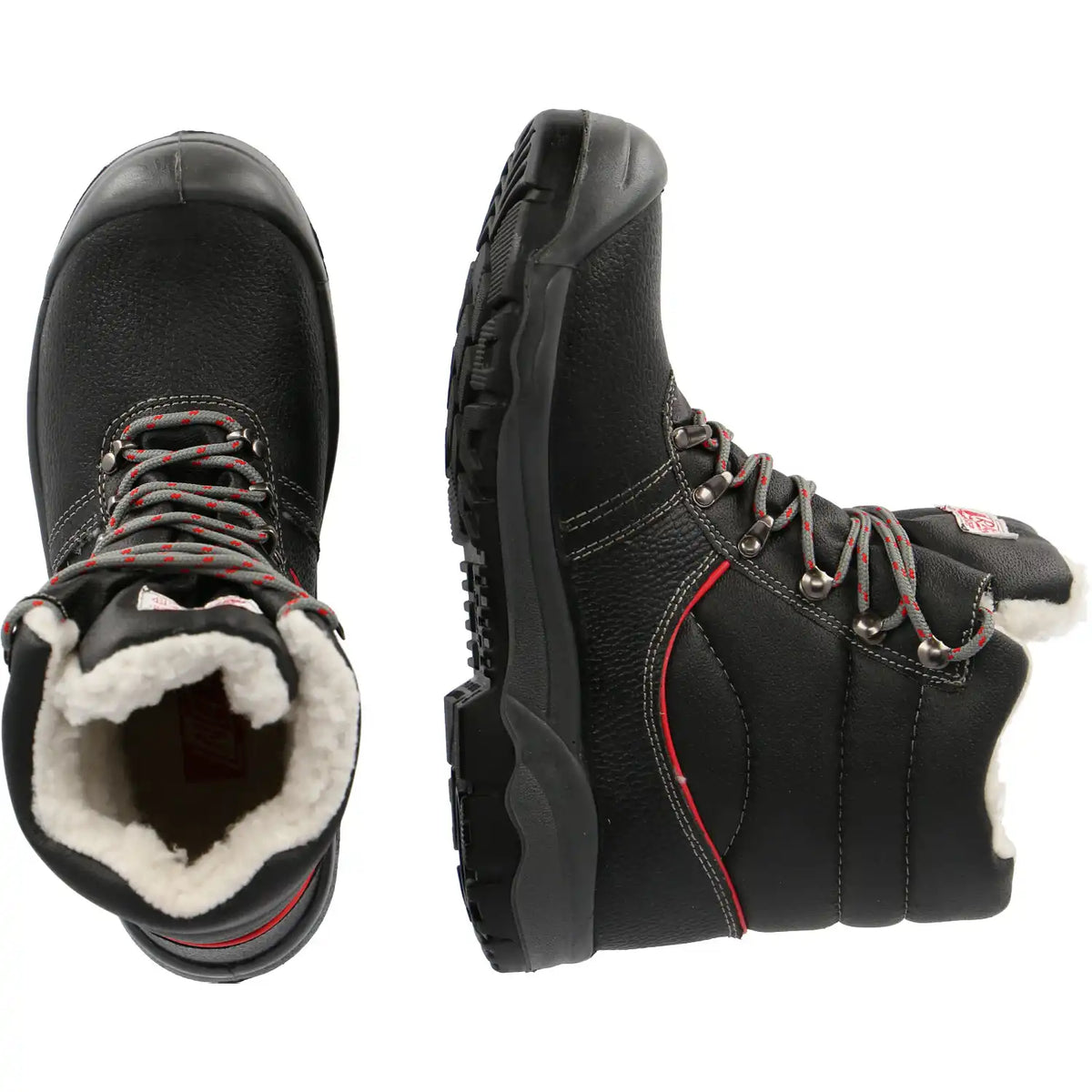 Nitras Step II S3 Winter Sicherheitshochschuhe schwarz – schwarz