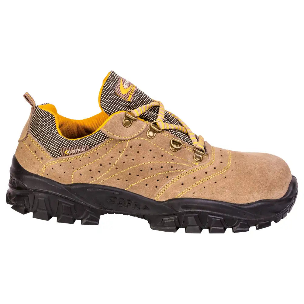 Cofra NEW Nilo Techno S1P Sicherheitshalbschuhe braun – braun