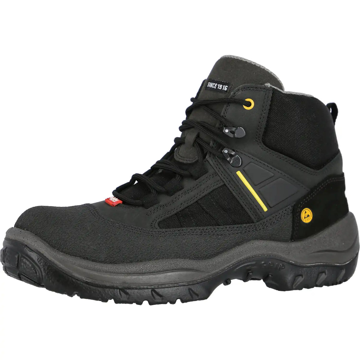 Jalas 3150 ESD S2 Sicherheitshochschuhe schwarz – schwarz