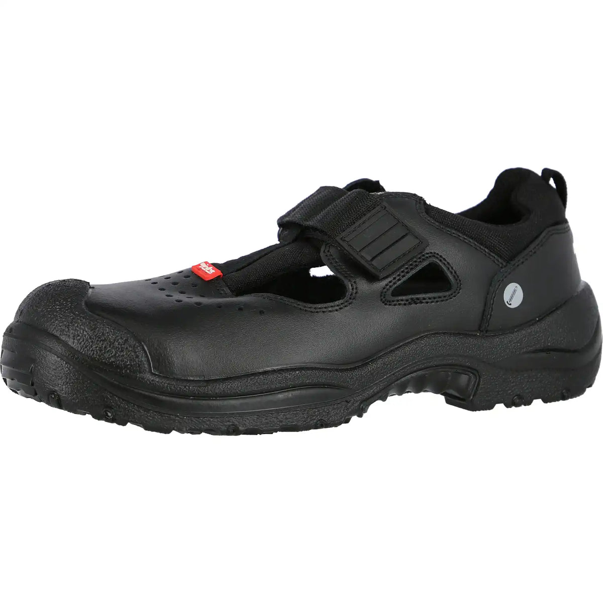 Jalas 3438 Arioso S1P Sicherheitssandalen schwarz – schwarz