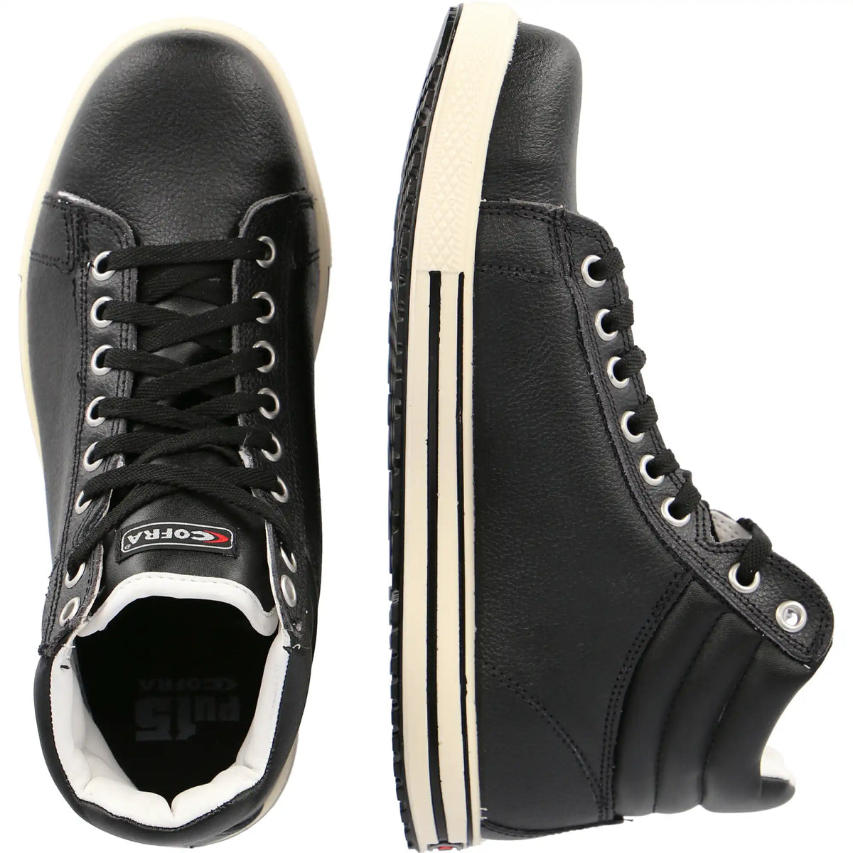 Cofra S3 Sicherheitshoch. Block Old Glories schwarz – schwarz
