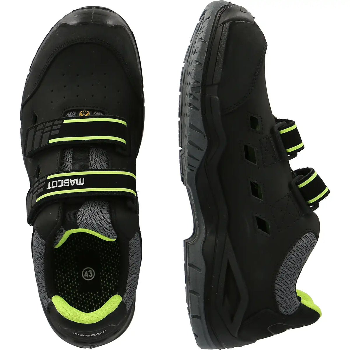 Mascot Alpamayo Footwear S1P Sicherheitssandale schwarz – schwarz