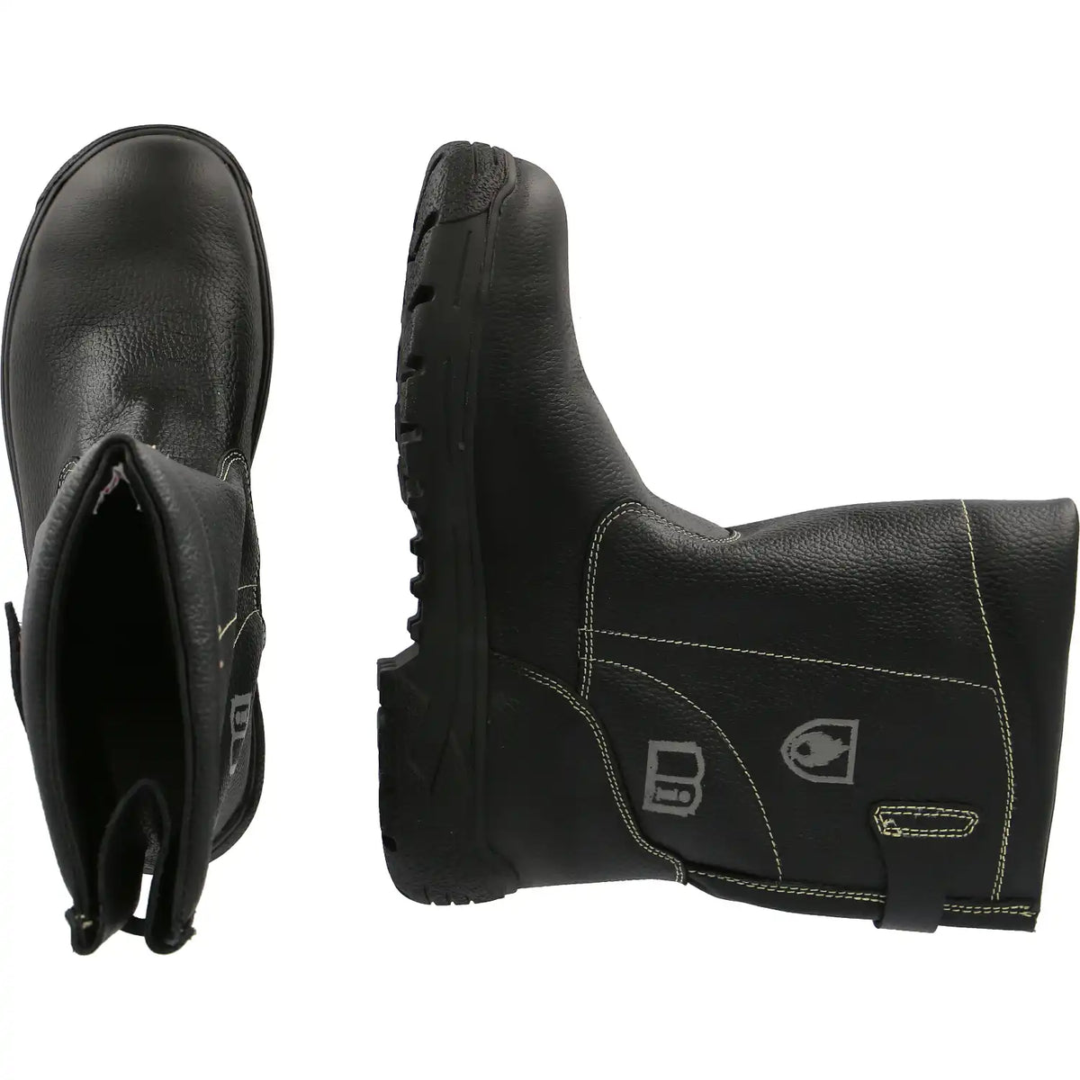 Elten Stan HI S3 Sicherheitsstiefel schwarz – schwarz