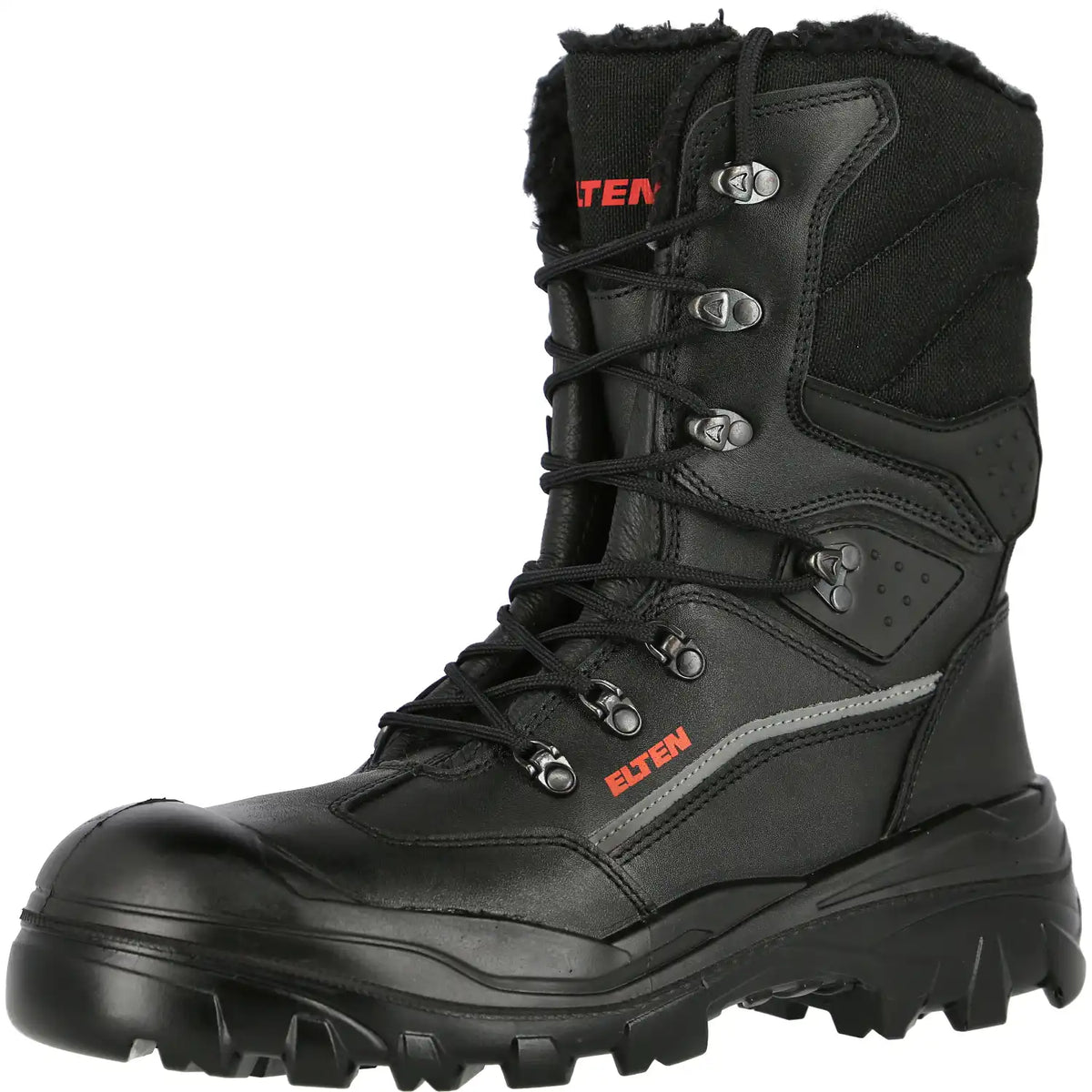 Elten Eric CI Lammfell S3 Sicherheitsstiefel schwarz – schwarz