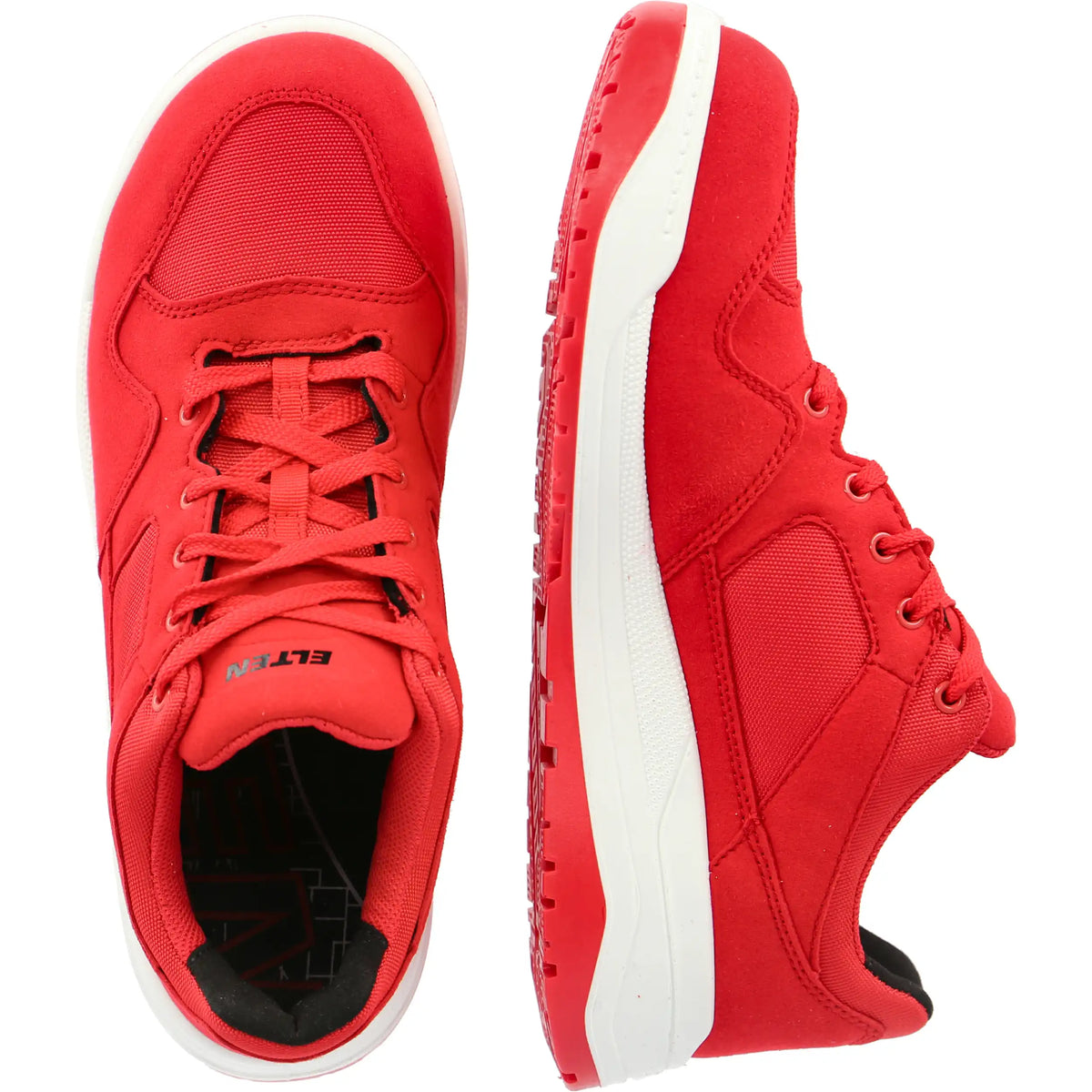Elten Maverick Low ESD S3 Sicherheitshalbschuh rot – rot
