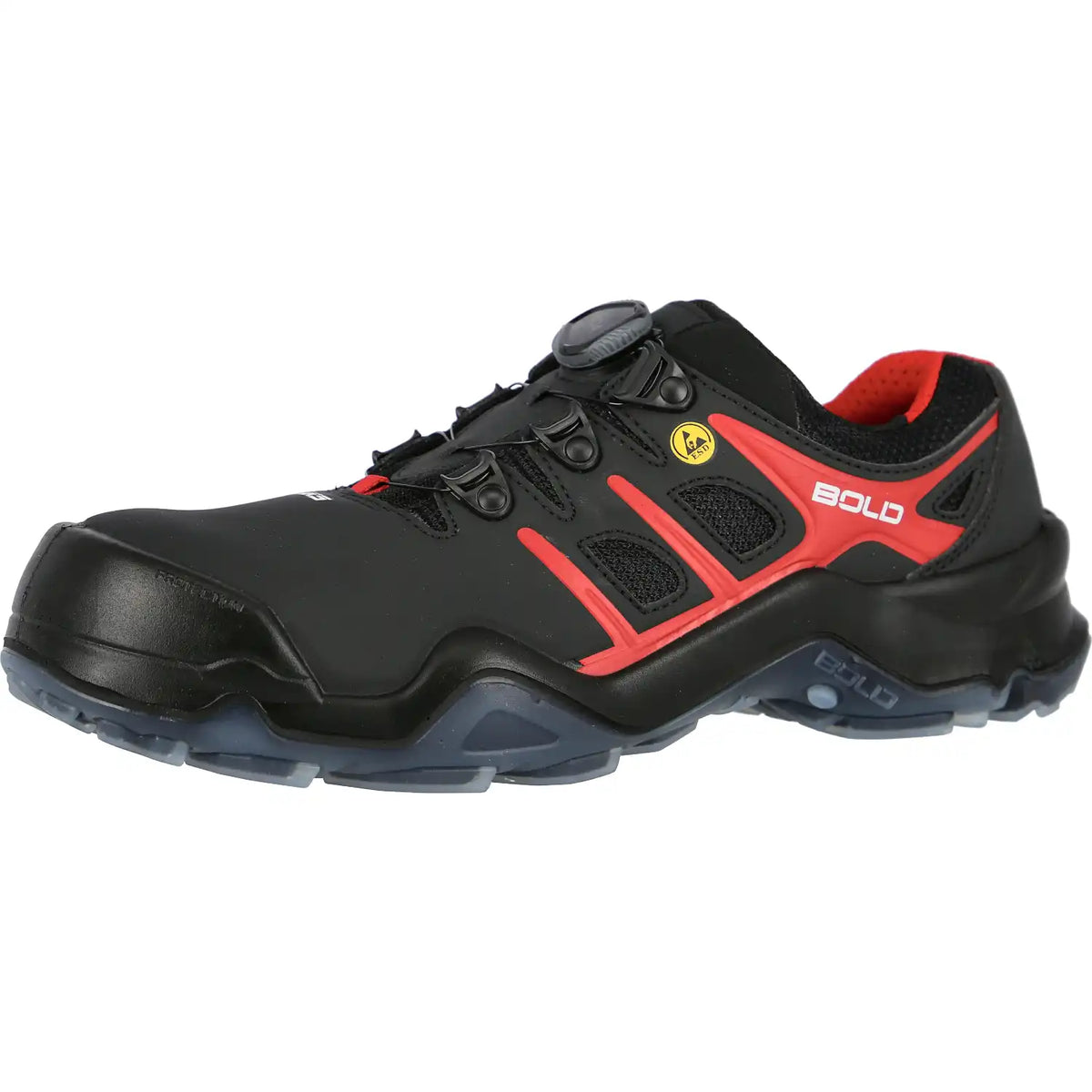 HKS Targa 4 Bvtp S3 Sicherheitsschuhe rot – schwarz