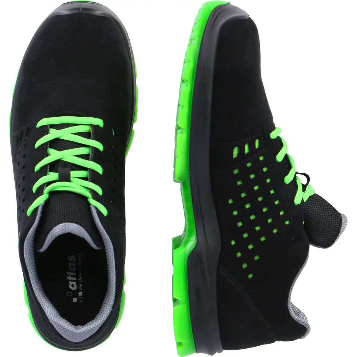 Atlas SL 20 S1 Sicherheitshalbschuhe grün 29300 – schwarz