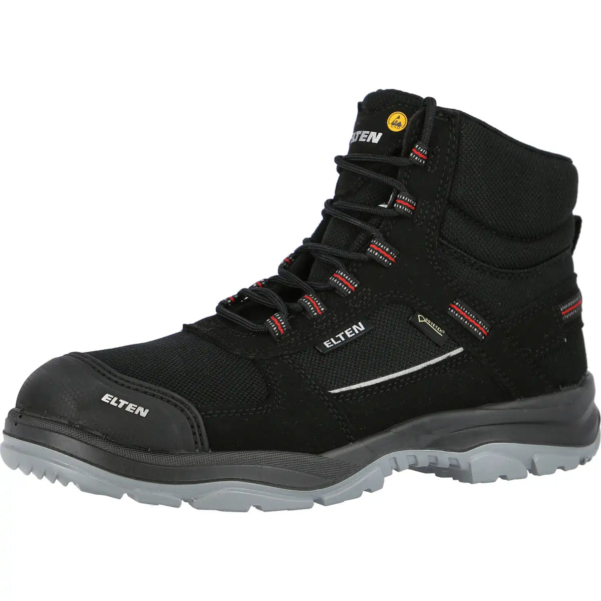 Elten Matthew PRO GTX MID S3 Sicher. Hochschuhe schwarz – schwarz