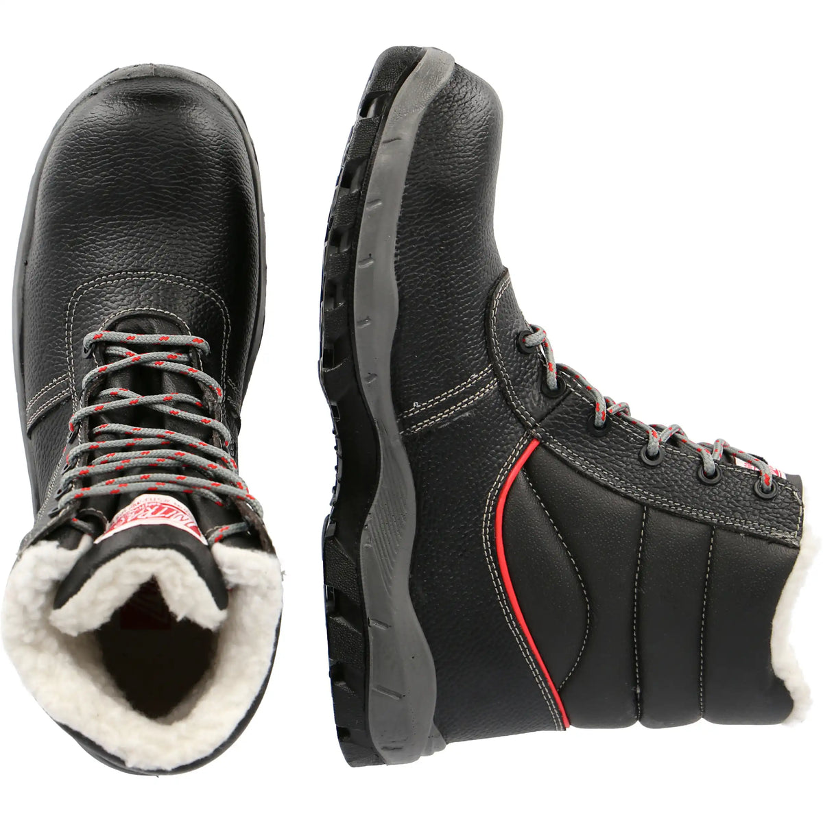 Nitras 7201W MF Step MID S3 Sicherheitsstiefel schwarz – schwarz