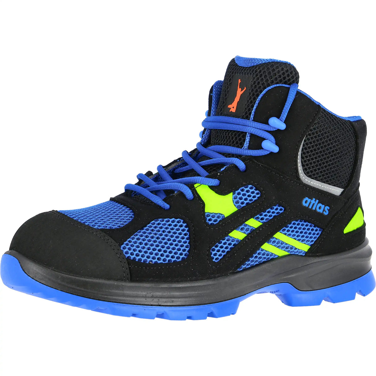 Atlas Flash 8205 XP S1P Sicherheitshochschuhe blau – blau