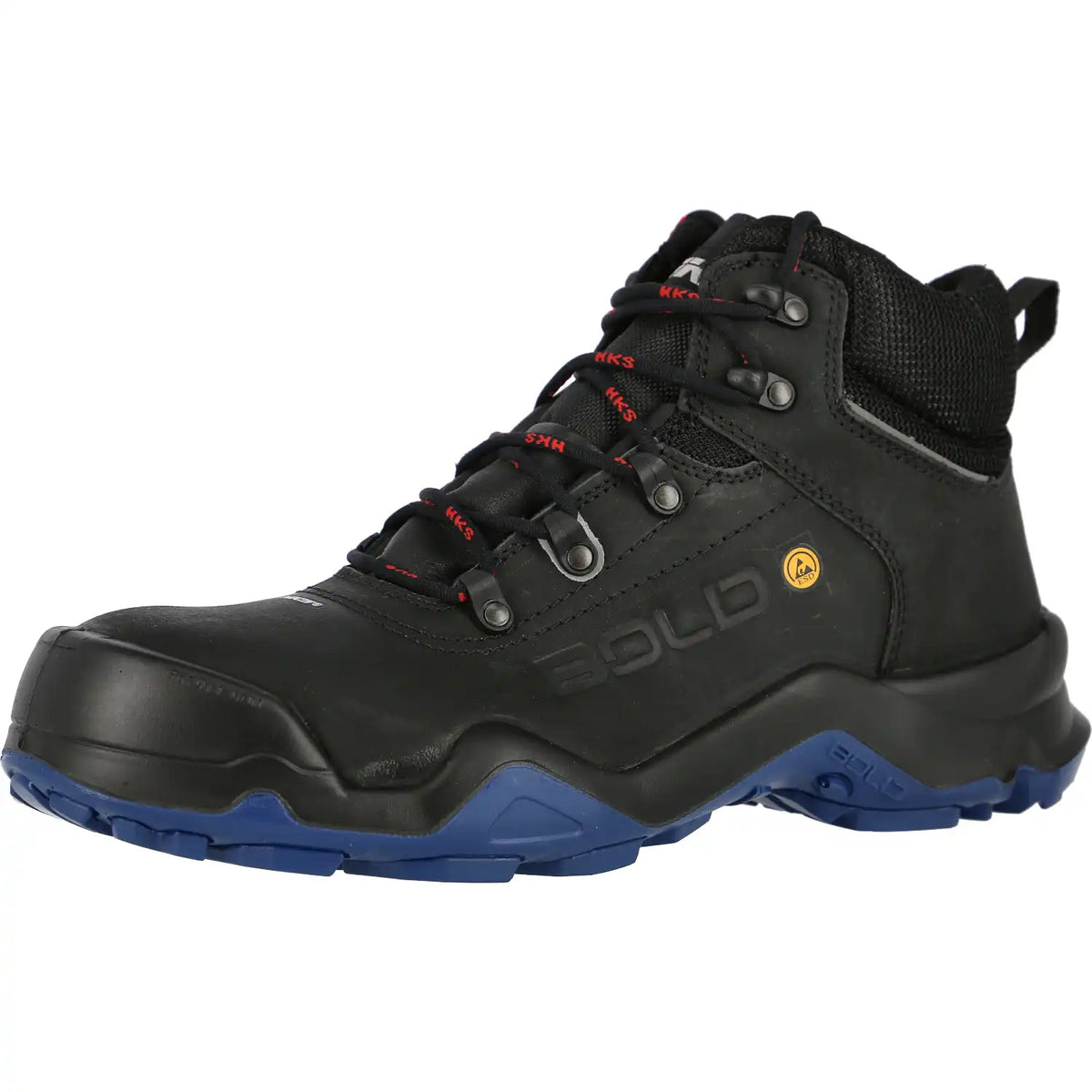 HKS Delta 1 NTP S3 Sicherheitshochschuhe schwarz – schwarz