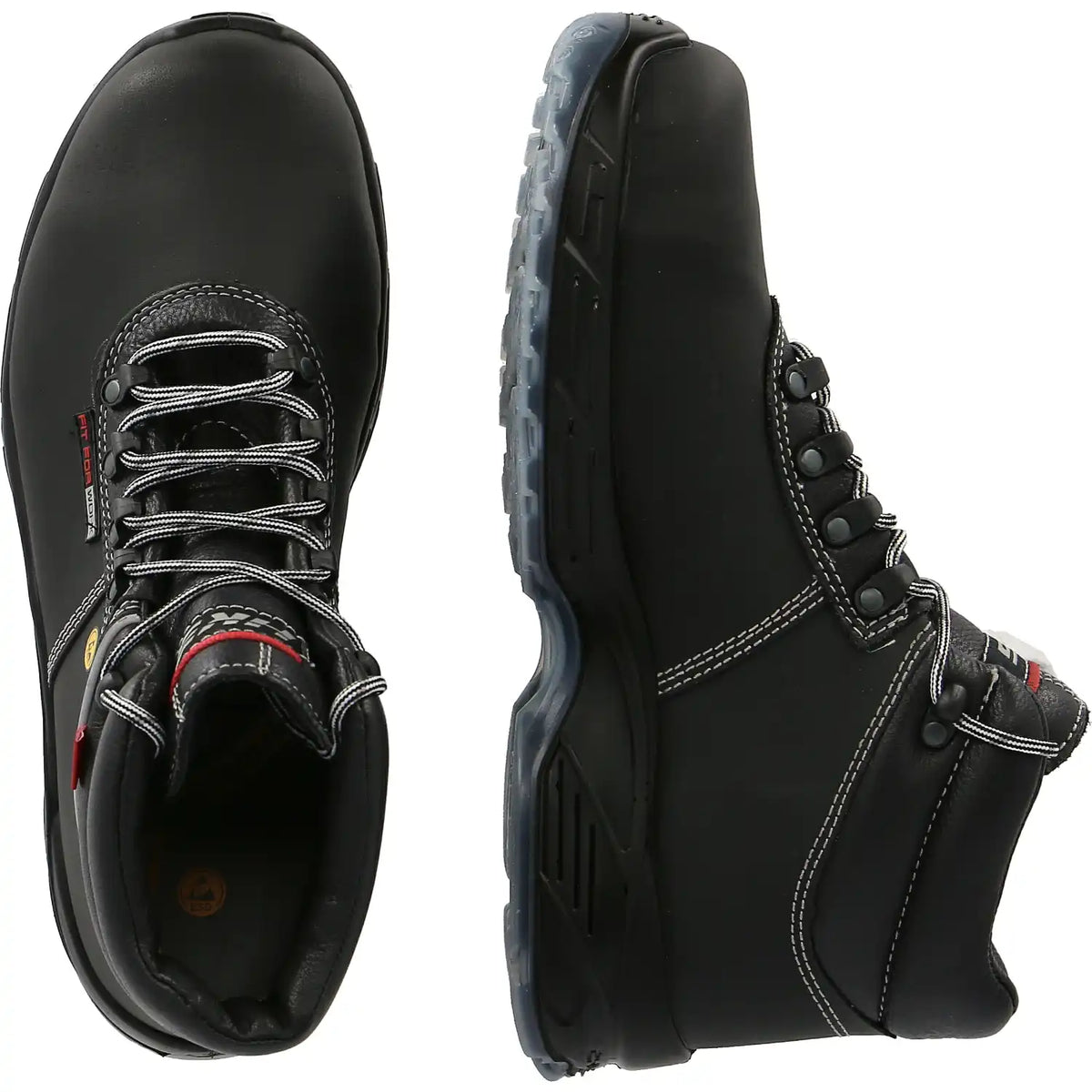 HKS Rodeo S2 Sicherheitshochschuhe schwarz – schwarz