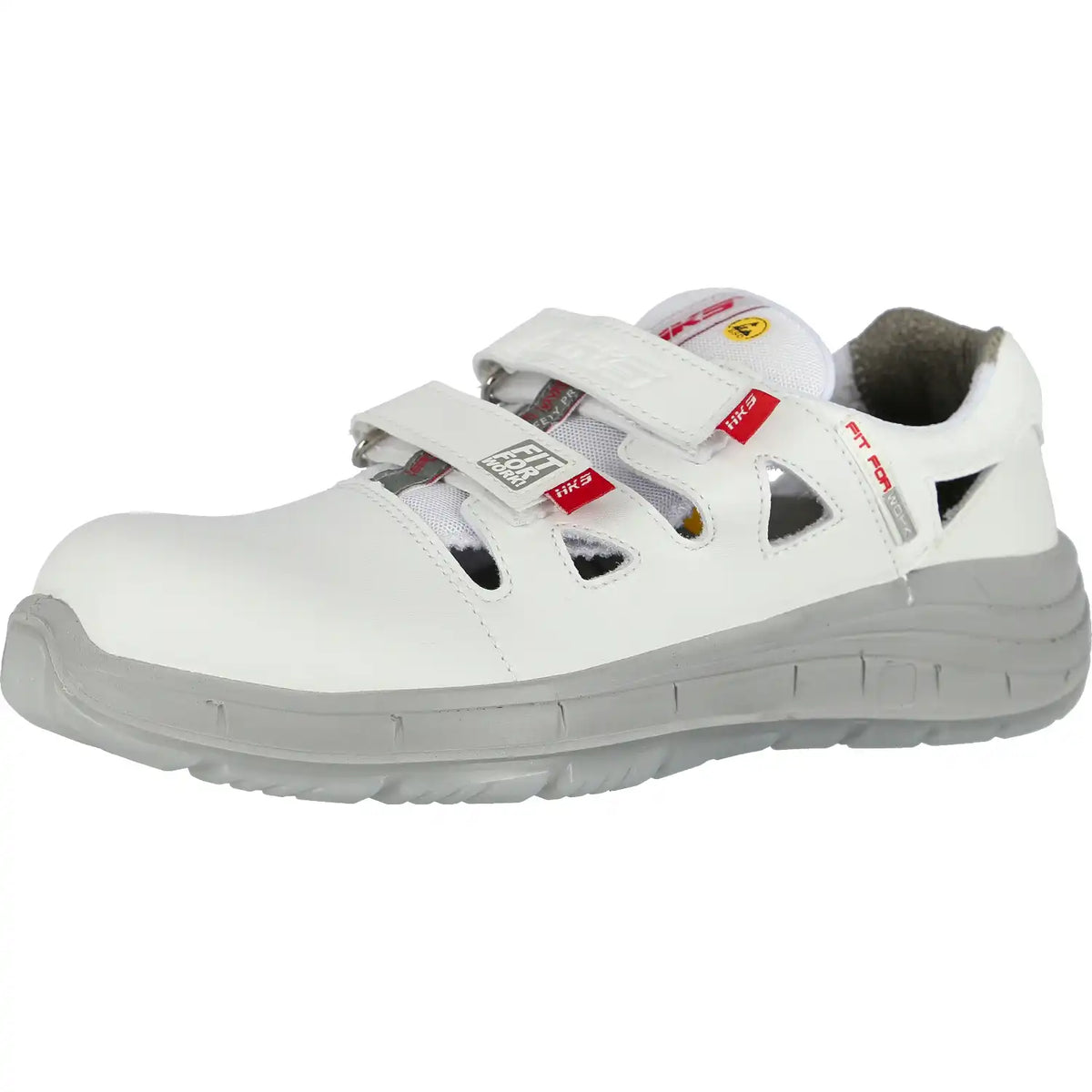 HKS Elba 3 M S1 Sicherheitssandalen weiß – weiß