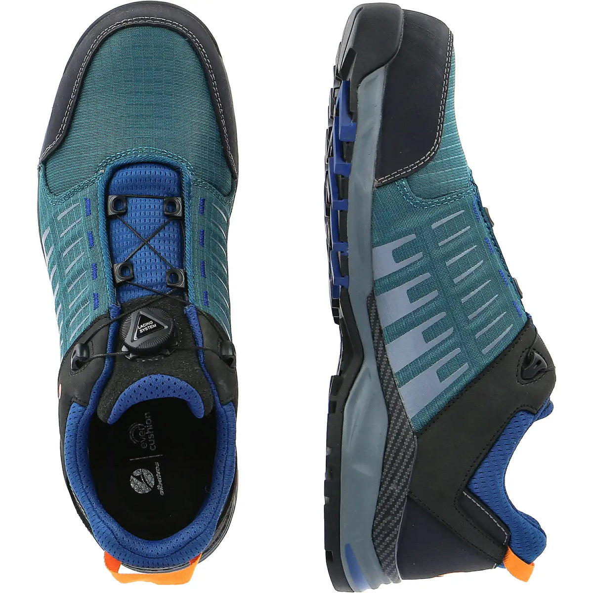 Albatros Antelao Quick Lock LOW S3 Halbschuh blau – blau