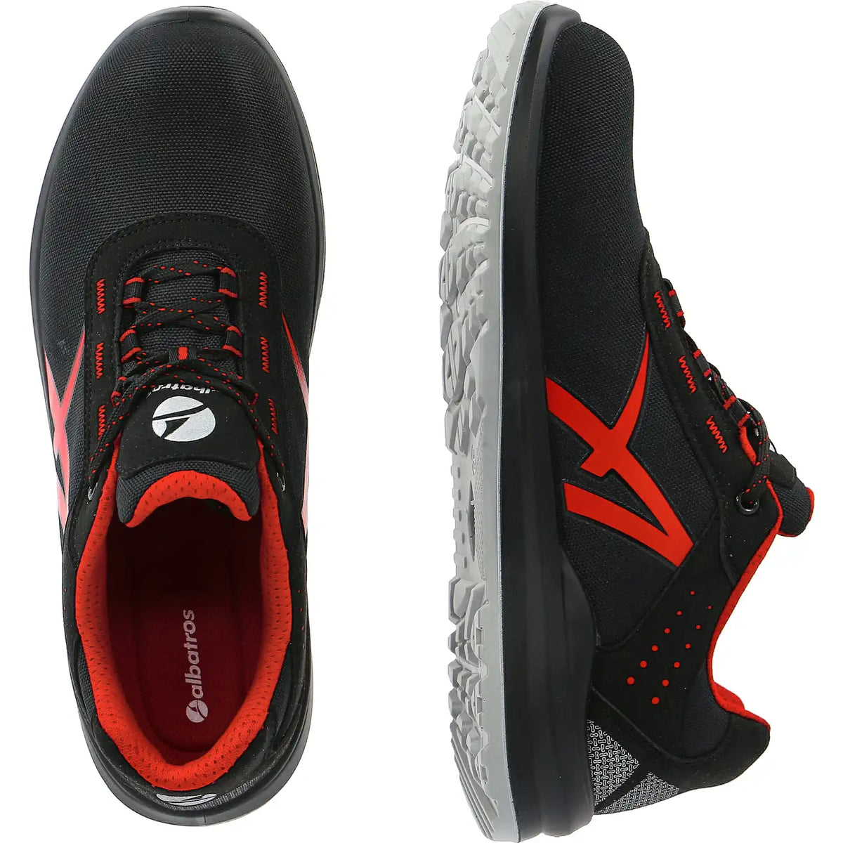 Albatros Grid LOW S3 Sicherheitshalbschuhe schwarz – schwarz