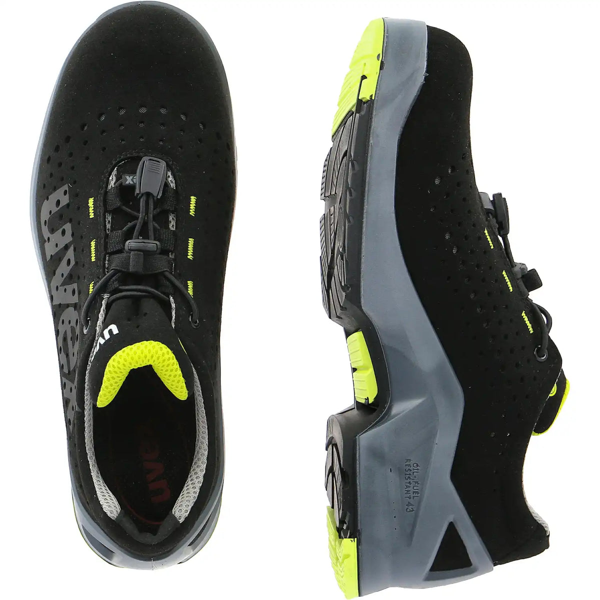 Uvex 8543/7 S1 Sicherheitshalbschuhe – schwarz