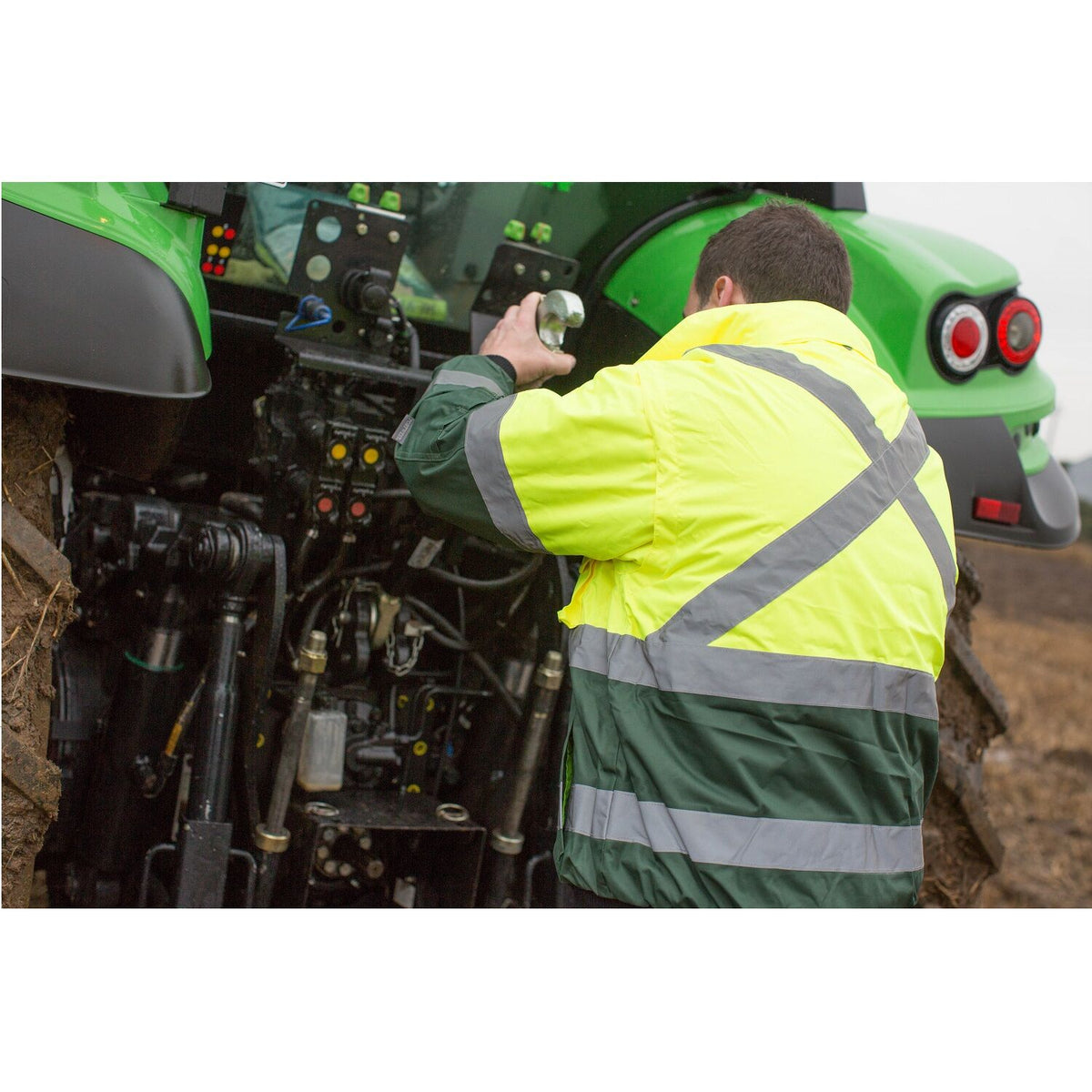 Portwest X Warnschutz Pilotenjacke gelb – gelb
