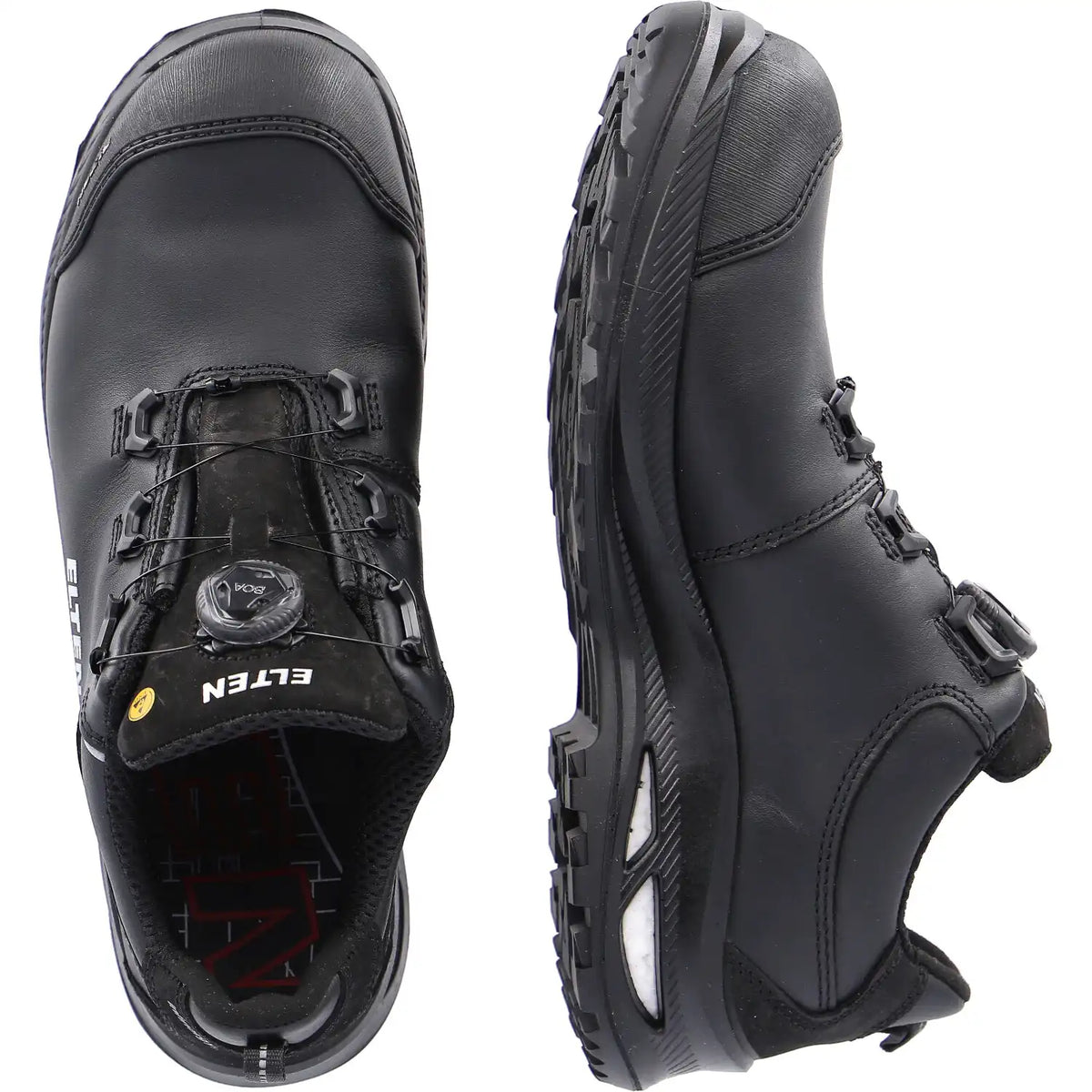 Elten Terence XXG BOA LOW S3 Sicherheitshalbschuh schwarz – schwarz