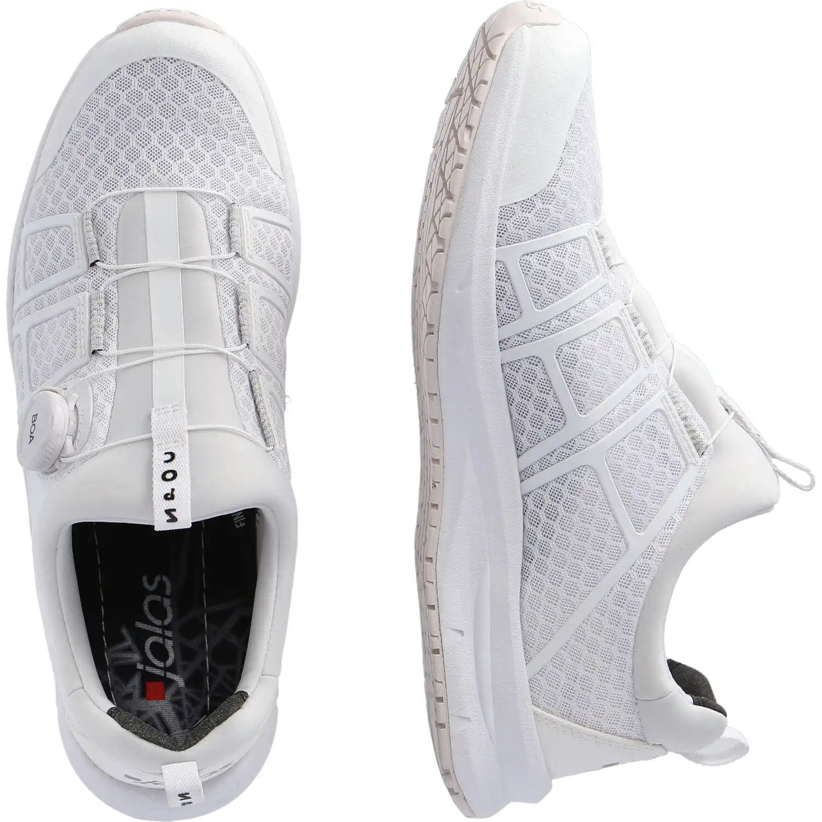 Jalas 5462 Spoc O1 Berufshalbschuhe weiß – weiß