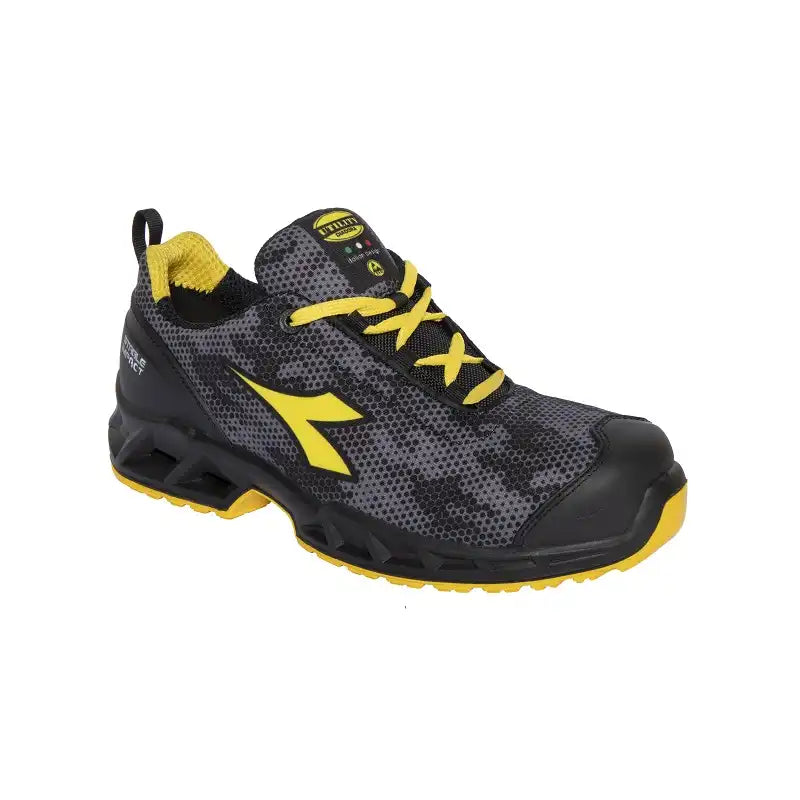 Diadora Shark Stable Impact LOW S3 Halbschuh grau – grau