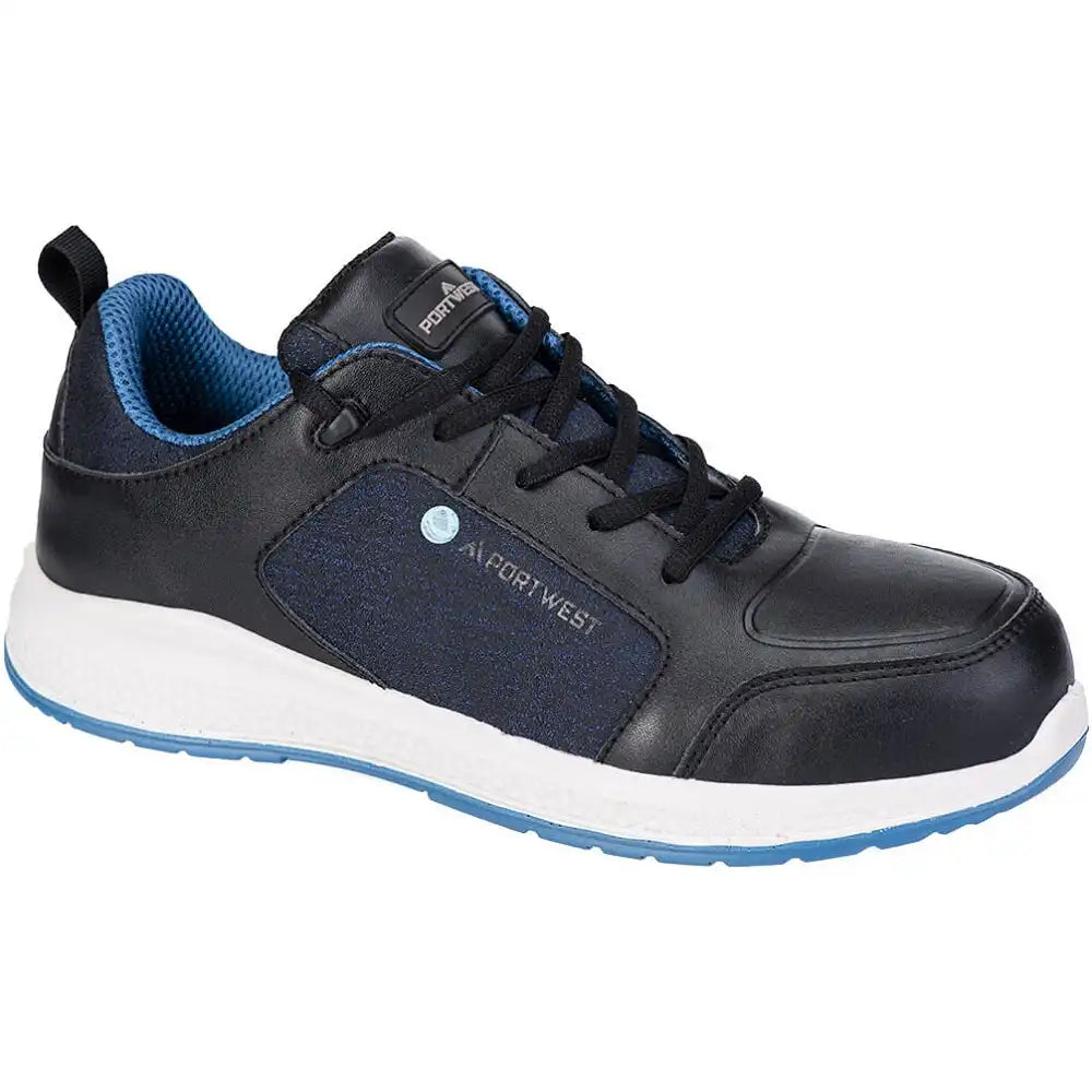 Portwest FC07 S3S Sicherheitshalbschuhe schwarz – schwarz