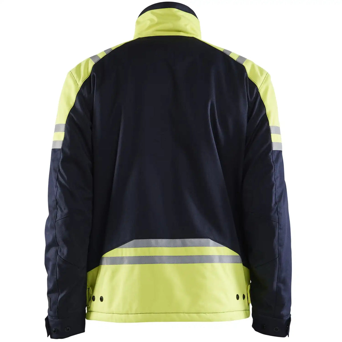 Blåkläder 4515 Stahl Multinorm Winterjacke marine/gelb – gelb