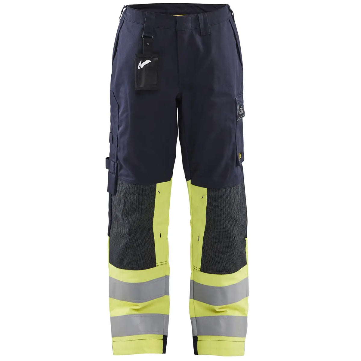 Blåkläder Damen 7181 Multinorm Bundhose marine/gelb – gelb