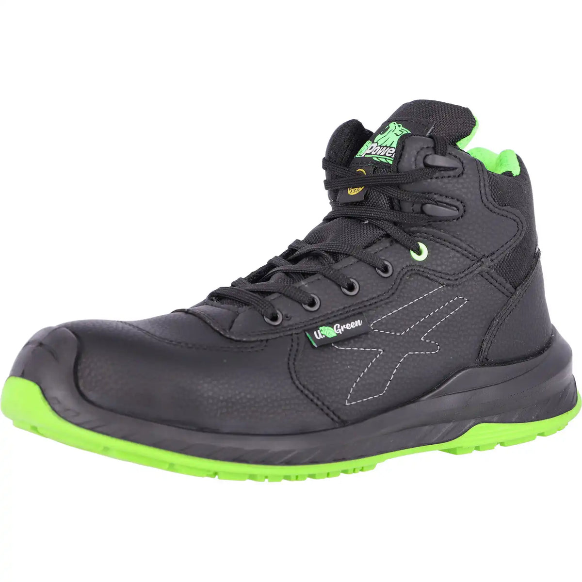 U-Power Niagara S3 Sicherheitshochschuhe grau – grau