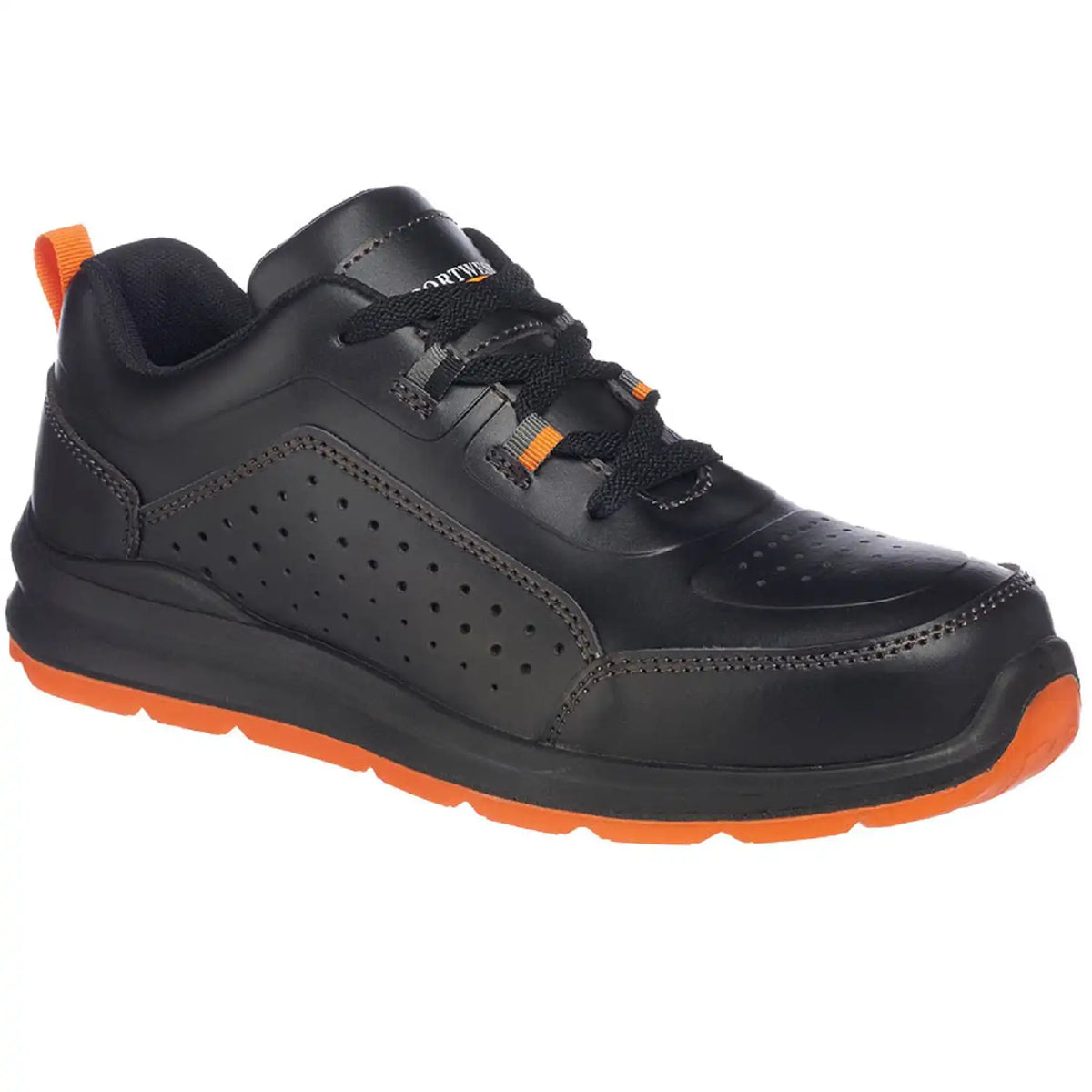 Portwest FC09 CompositeLite S1P Halbschuhe schwarz – schwarz
