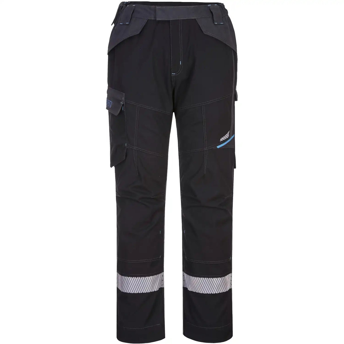 Portwest FR402 WX3 FR Multinorm Bundhose schwarz – schwarz