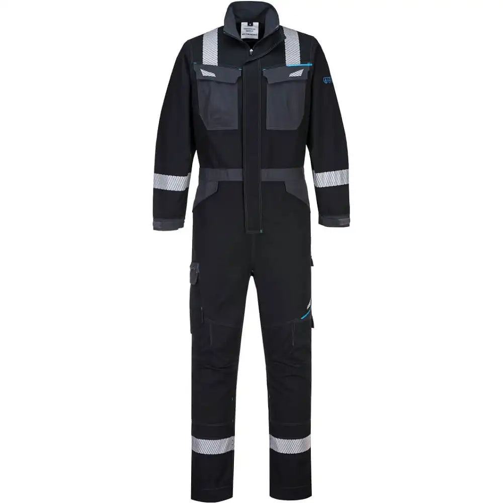Portwest FR503 WX3 FR Multinorm Overall schwarz – schwarz