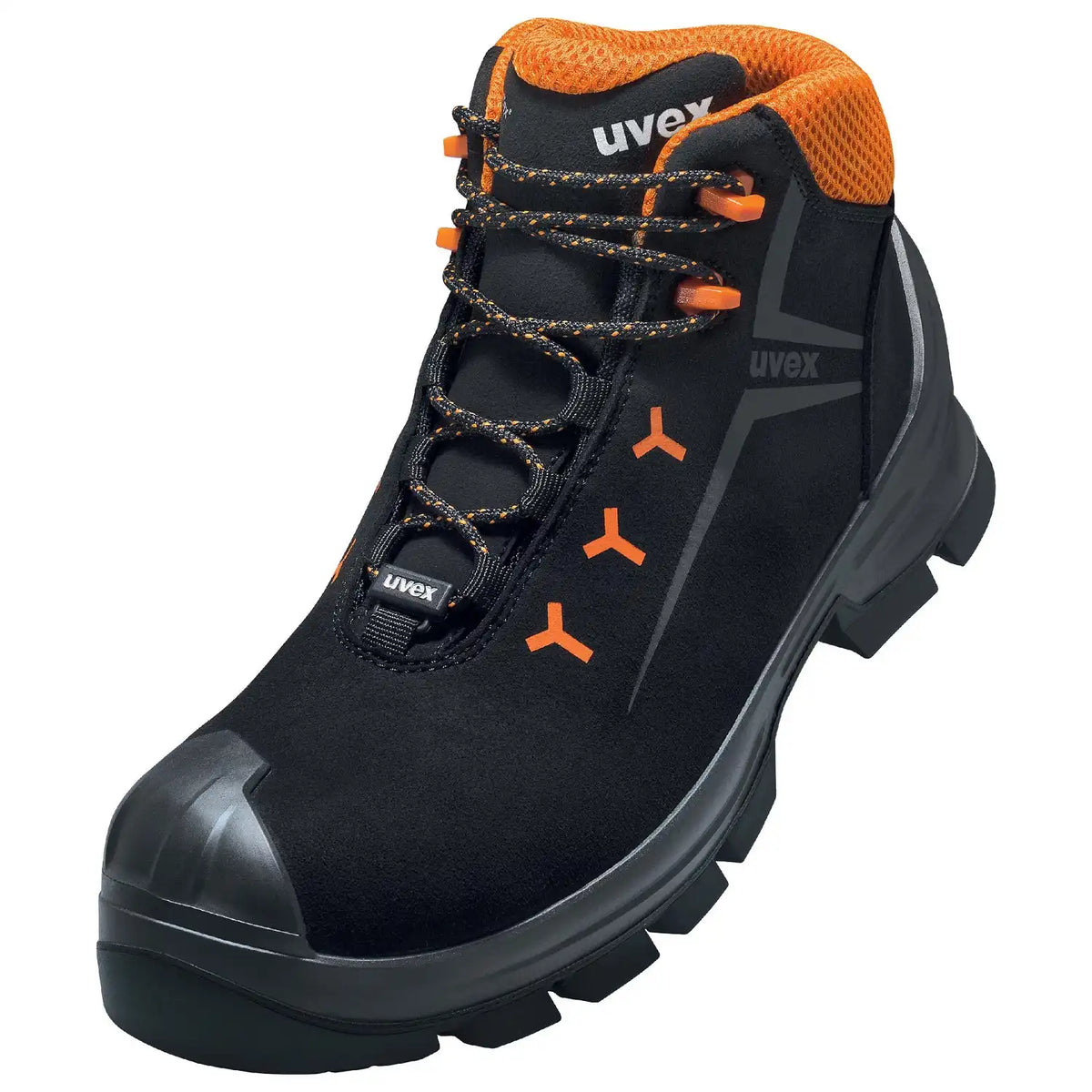Uvex 6525/1 S3 Sicherheitshochschuhe – schwarz