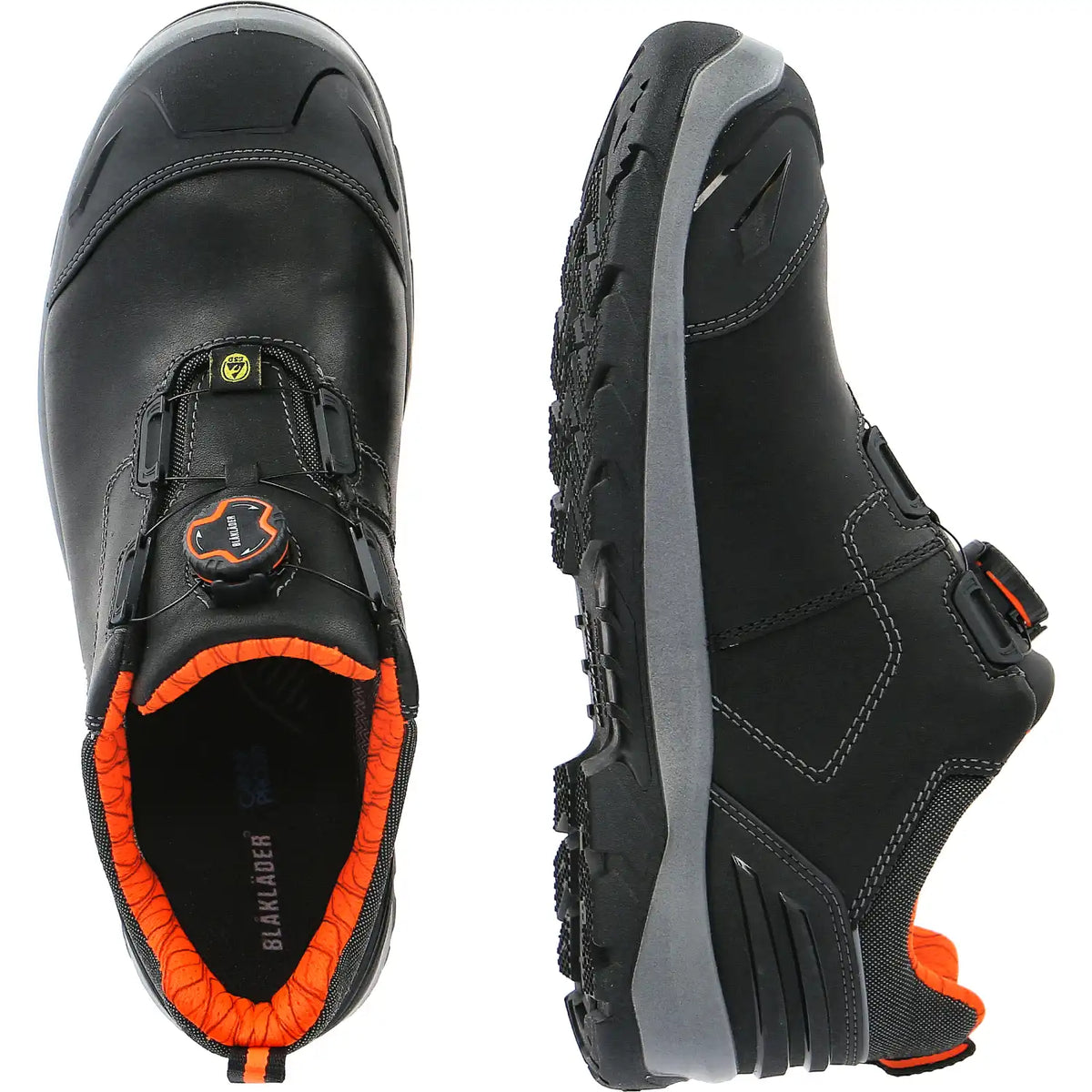 Blåkläder 2454 Elite S3 Sicherheitshalbschuhe schwarz – schwarz