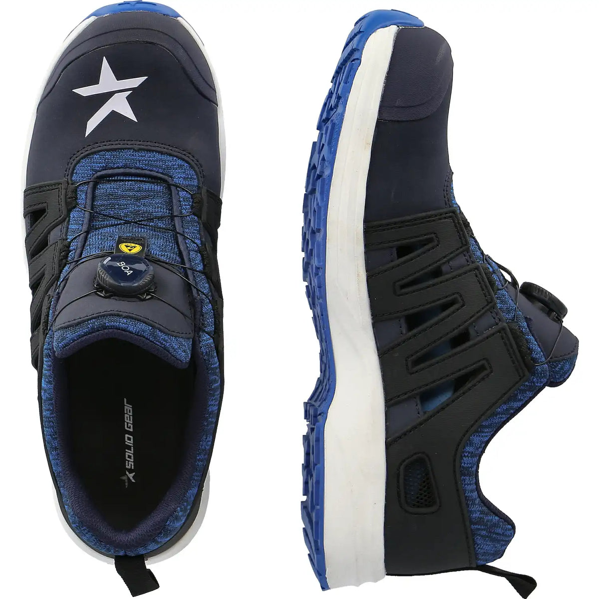 Solid Gear Atlantic S1P Sicherheitssandalen blau – blau