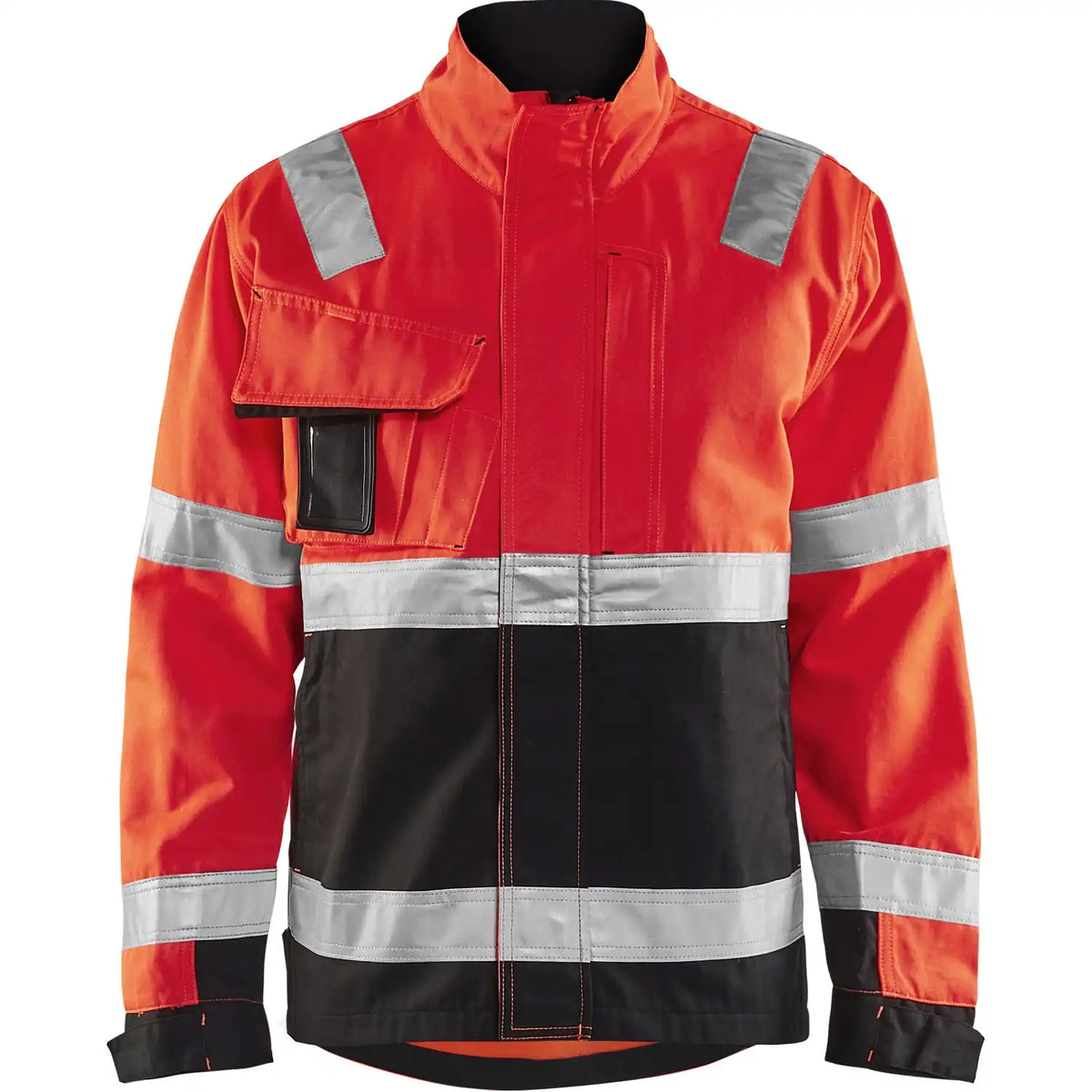 Blåkläder 4064 Warnschutz Bundjacke – rot/schwarz