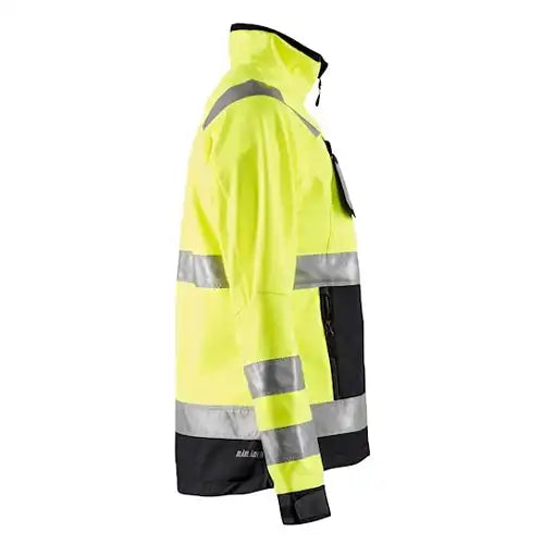 Blåkläder Damen 4902 Warnschutz Softshelljacke – gelb/schwarz