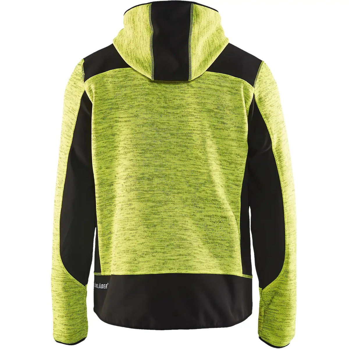 Blåkläder 4930 mit Softshell Strickjacke – gelb/schwarz