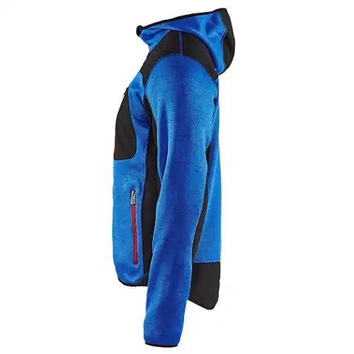 Blåkläder 4930 mit Softshell Strickjacke – kornblau/schwarz