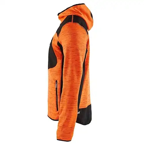 Blåkläder 4930 mit Softshell Strickjacke – 259 orange/schwarz
