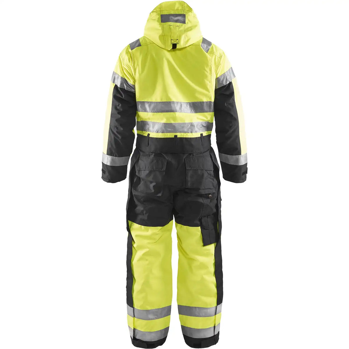 Blåkläder 6763 Warnschutz Winteroverall – gelb/schwarz