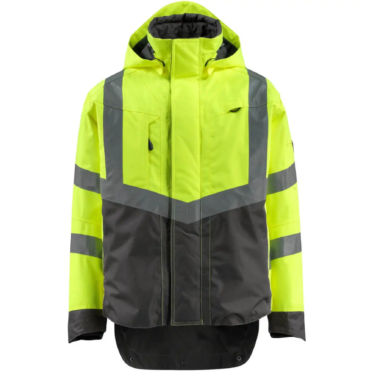 Mascot Harlow Safe Supreme zweif Warnschutzjacke – warngelb/anthrazit