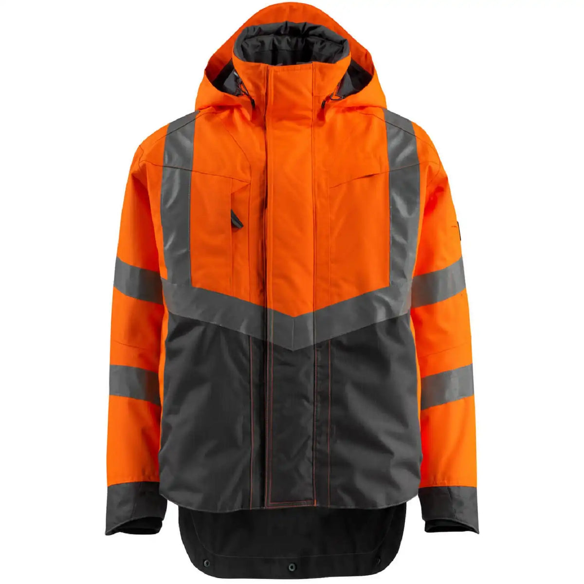 Mascot Harlow Safe Supreme zweif Warnschutzjacke – warnorange/anthrazit