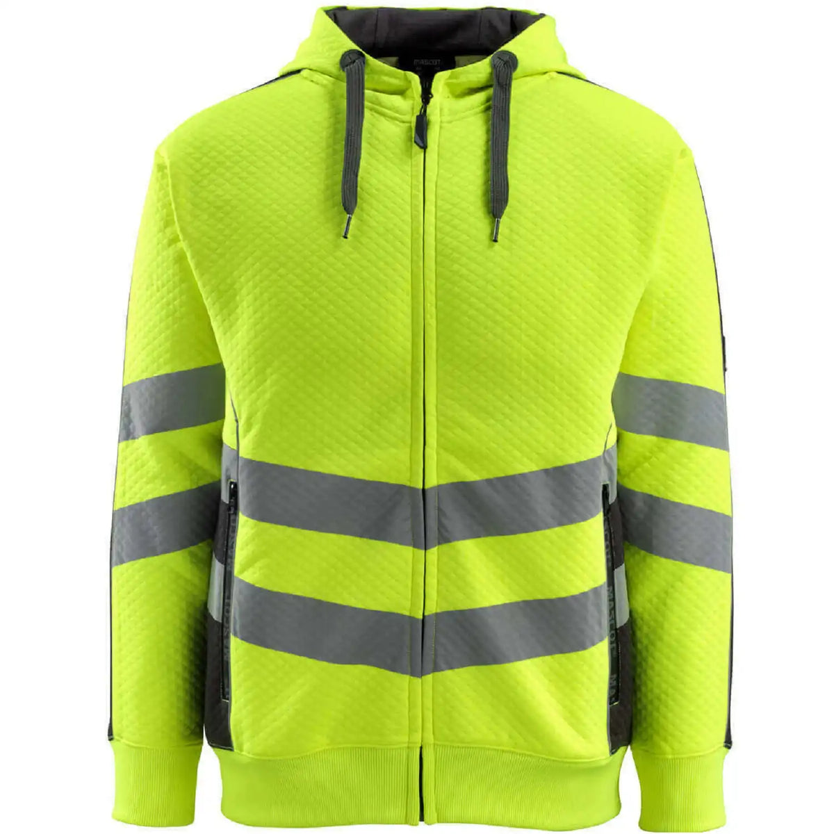 Mascot Corby Safe Supreme Warn-Kapuzensweater – gelb/schwarz