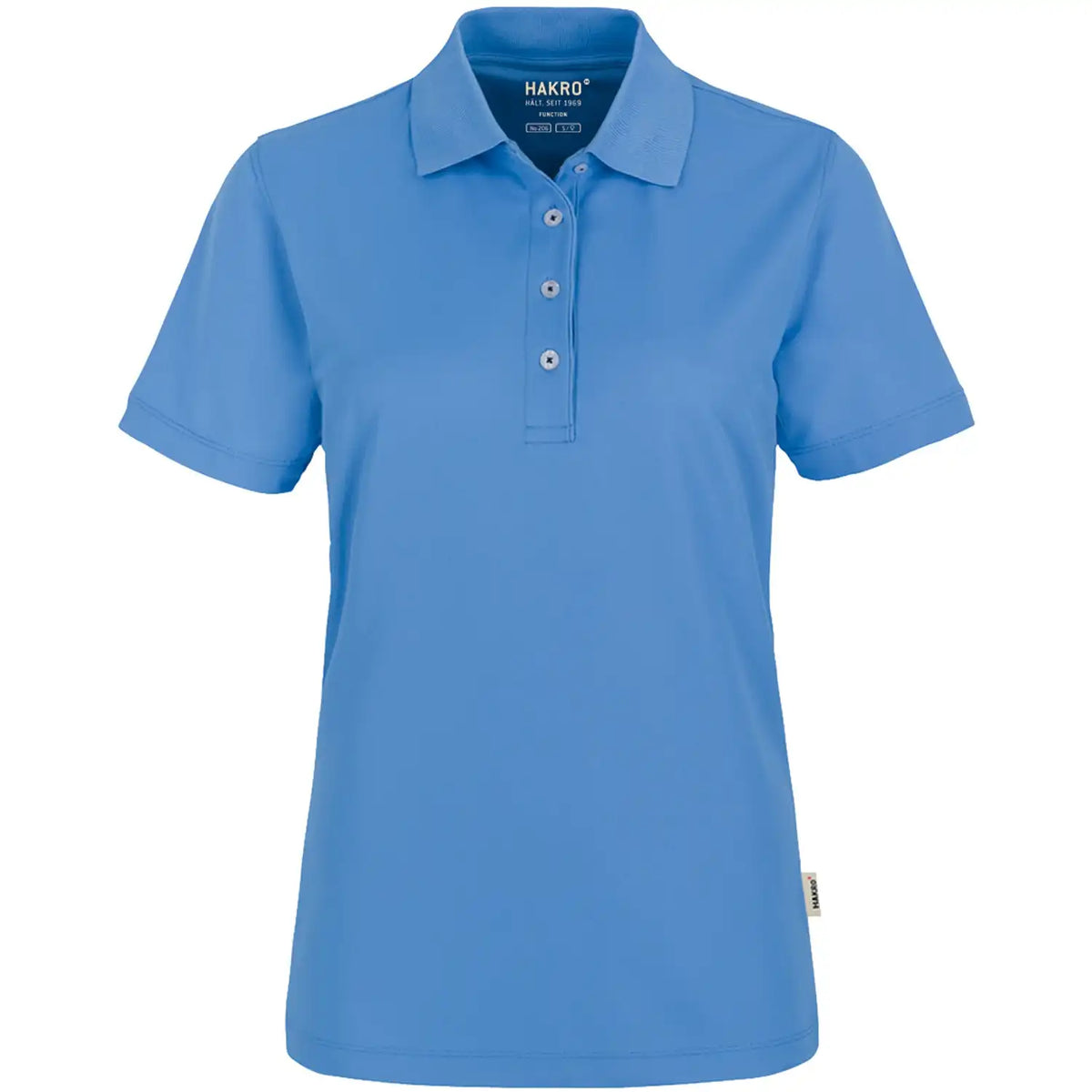 Hakro Damen Coolmax 150g/m² 206 Poloshirt – malibu-blue
