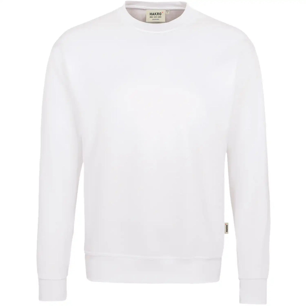 Hakro Premium 471 Sweat-Shirt – weiß