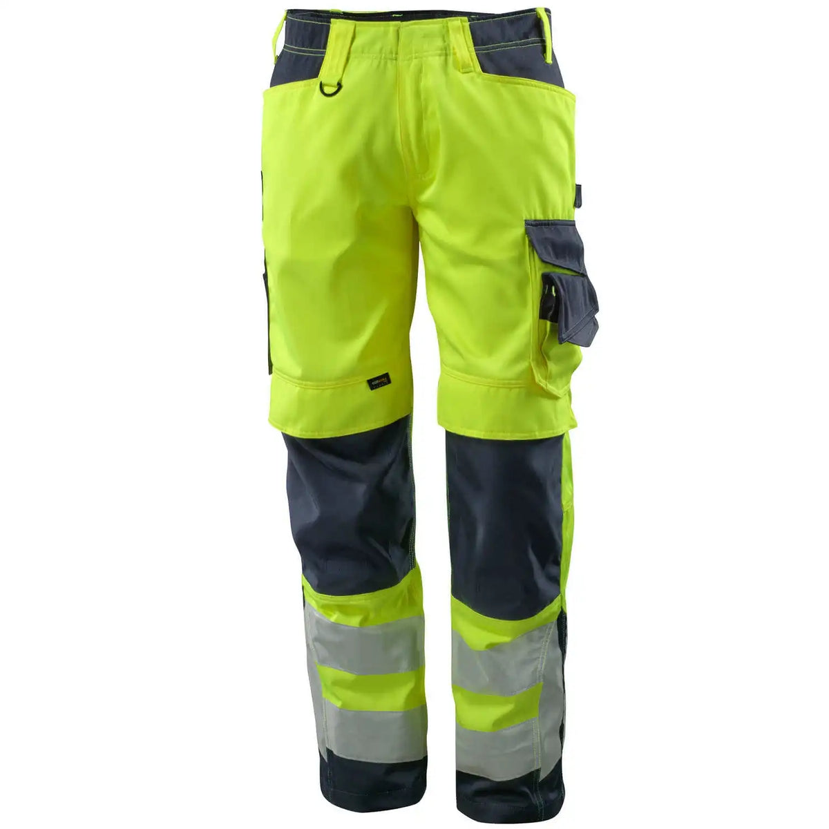 Mascot Kendal Safe Supreme Warnschutz-Hose – gelb/schwarzblau