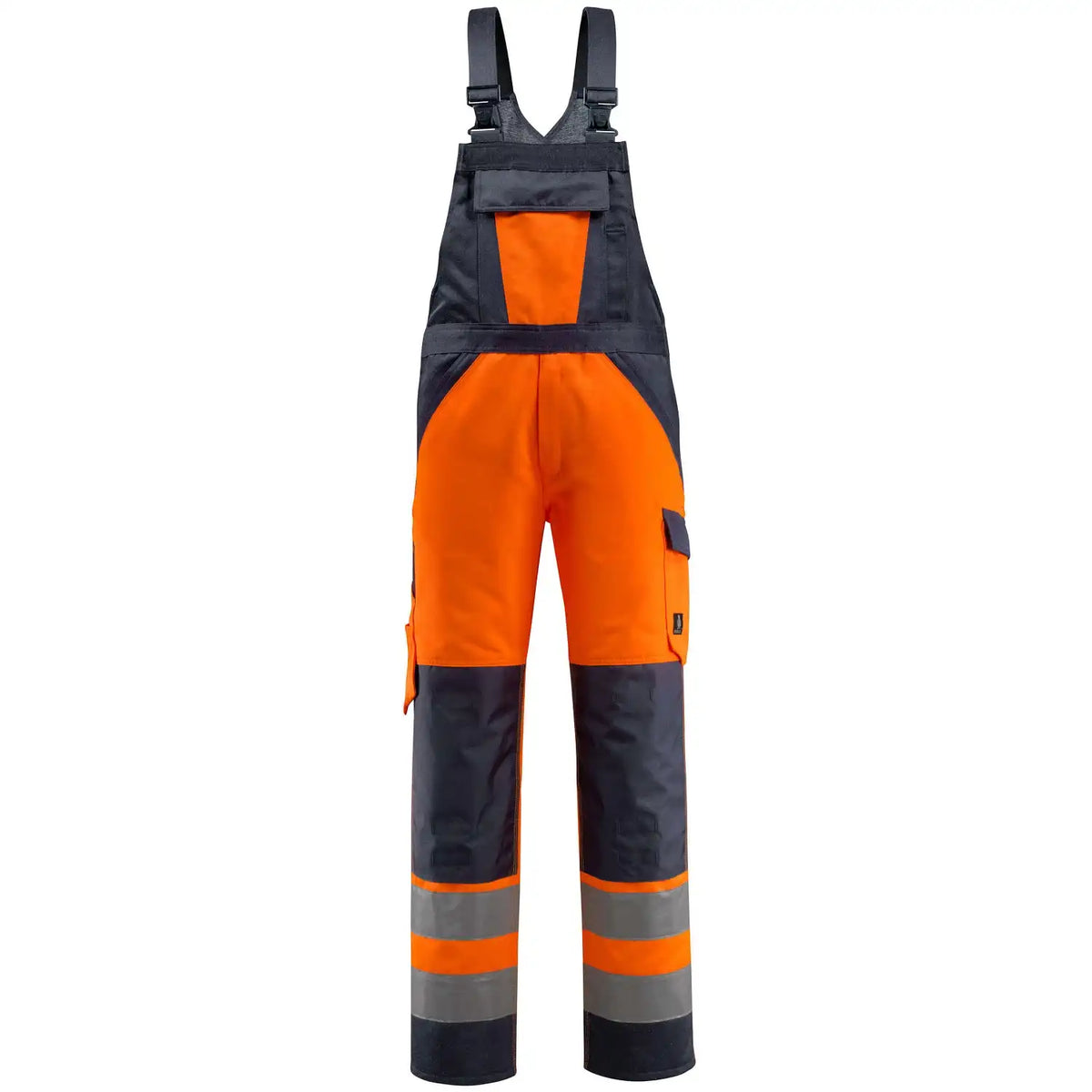 Mascot Gosford Safe Light Warnschutz Latzhose – orange/schwarzblau